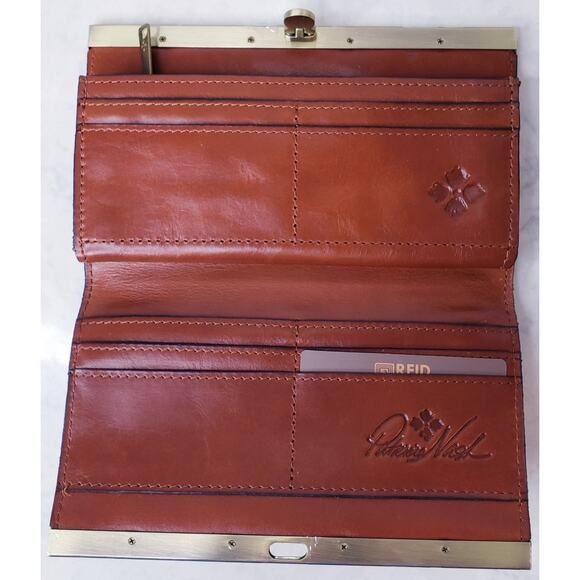 NEW PATRICIA NASH Cauchy Wallet Clutch in Italian Floral Paisley RFID Protected - Picture 4 of 9